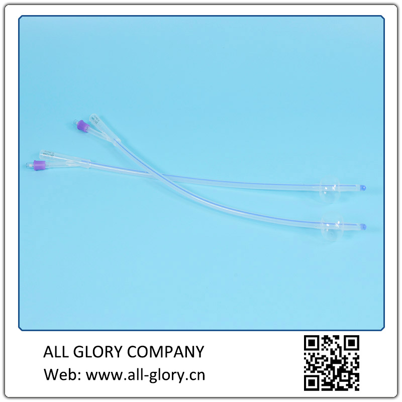 Foley Catheter, 100% Silicone